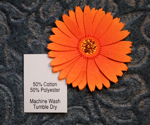 50% Cotton 50% Polyester (with care info) (image for) 50% Cotton 50% Polyester (with care info)